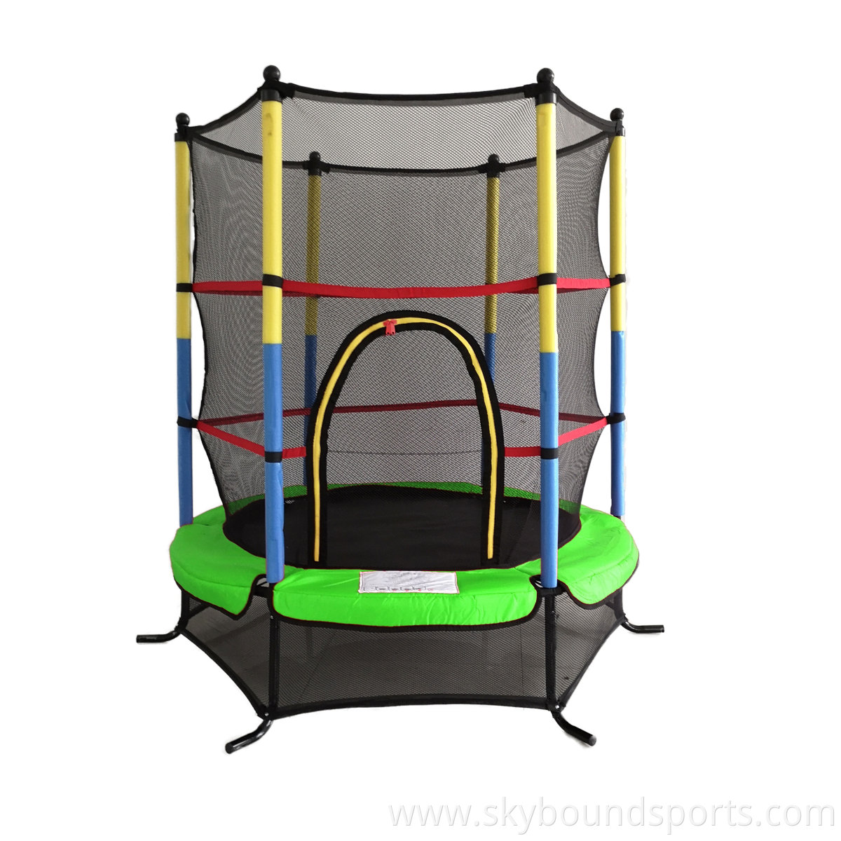 Trampoline for Kids with Net - 5 FT Indoor Outdoor Toddler Trampoline with Safety Enclosure for Fun